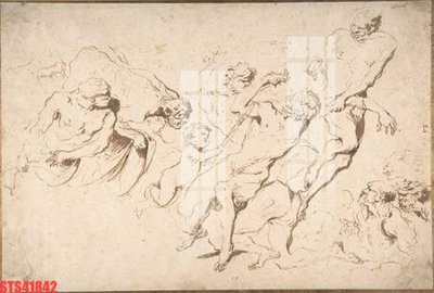 Download file gốc Tranh sơn dầu phương tây tổng hợp STS41842 (in lụa) tranh 3D