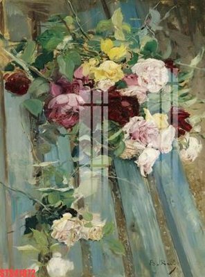 File gốc Tranh sơn dầu phương tây tổng hợp STS41872 (in tráng gương) sang trọng