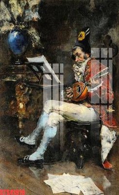 File tranh Tranh sơn dầu phương tây tổng hợp STS41919 (gốc) chủ đề thành phố