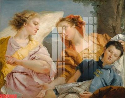 File gốc Tranh sơn dầu phương tây tổng hợp STS41983 (cho in 3D) độc đáo