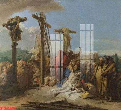 File tranh Tranh sơn dầu phương tây tổng hợp STS41991 (bản gốc) in lụa dán tường