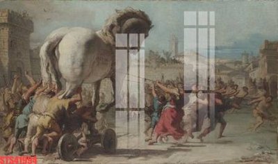 Download file tranh Tranh sơn dầu phương tây tổng hợp STS41994 (file gốc PSD)