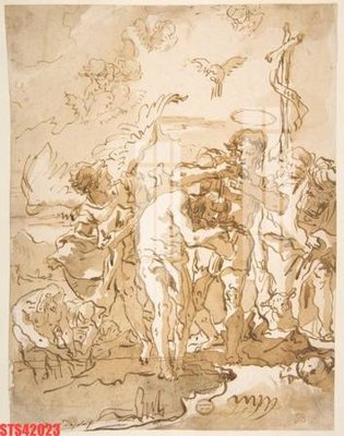 File PSD Tranh sơn dầu phương tây tổng hợp STS42023 (gốc) tách lớp chi tiết