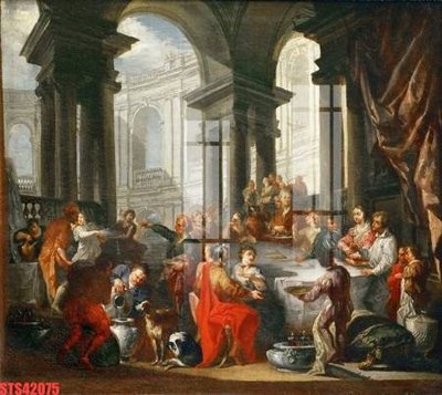 File tranh gốc PSD Tranh sơn dầu phương tây tổng hợp STS42075 còn nguyên layer