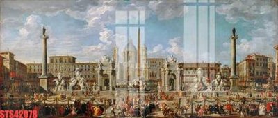 Tải file Tranh sơn dầu phương tây tổng hợp STS42078 (gốc) in ấn ngay lập tức