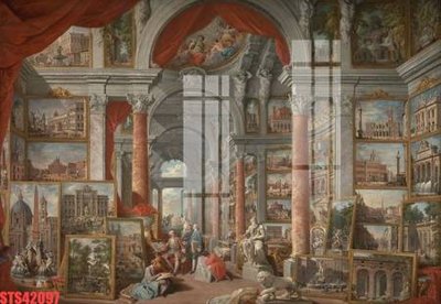 Download file Tranh sơn dầu phương tây tổng hợp STS42097 (chất lượng in ấn)