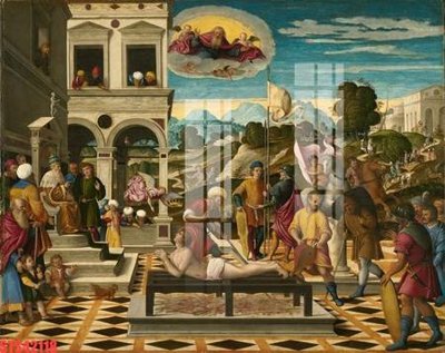 File ảnh Tranh sơn dầu phương tây tổng hợp STS42118 (gốc) in quảng cáo ngoài trời