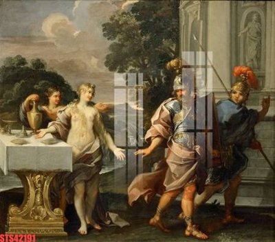 Tải file gốc Tranh sơn dầu phương tây tổng hợp STS42191 (để in lụa)