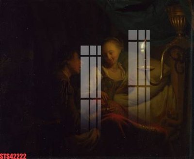 File tranh Tranh sơn dầu phương tây tổng hợp STS42222 (bản gốc) in canvas