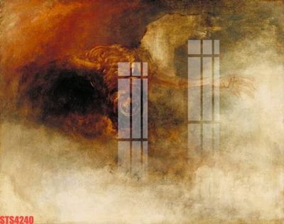 Ảnh gốc file in lụa Tranh sơn dầu phương tây tổng hợp STS4240 chi tiết