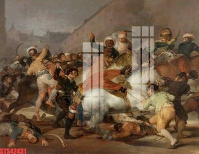 Ảnh gốc Tranh sơn dầu phương tây tổng hợp STS42431 (độ nét cao) in mica