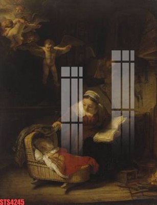 File ảnh Tranh sơn dầu phương tây tổng hợp STS4245 (gốc) in quảng cáo ngoài trời