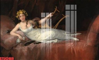 Ảnh gốc Tranh sơn dầu phương tây tổng hợp STS42469 (siêu chi tiết) để in ấn