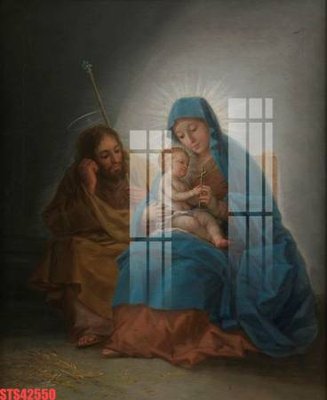 Download file gốc Tranh sơn dầu phương tây tổng hợp STS42550 (in lụa) cao cấp