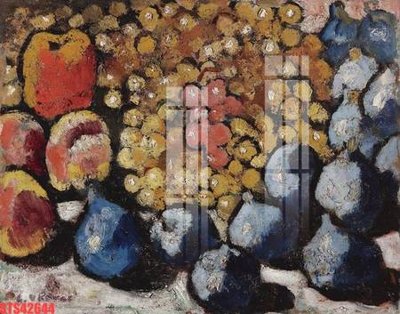 File tranh Tranh sơn dầu phương tây tổng hợp STS42644 (gốc) chủ đề động vật