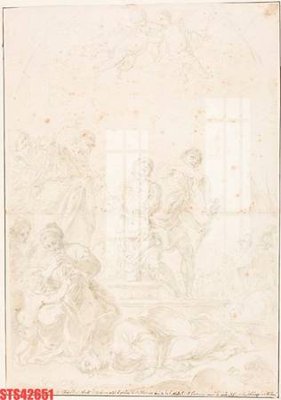 File tranh Tranh sơn dầu phương tây tổng hợp STS42651 (bản gốc) trang trí văn phòng