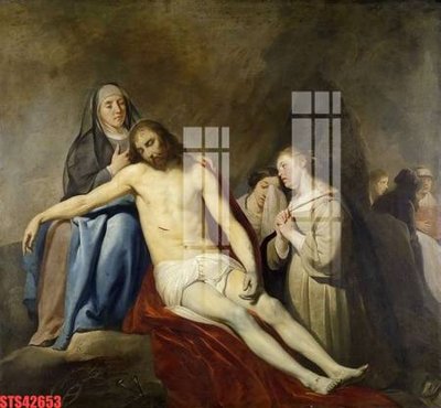 Chi tiết file ảnh Tranh sơn dầu phương tây tổng hợp STS42653 sắc nét