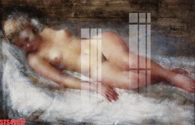 File tranh Tranh sơn dầu phương tây tổng hợp STS42677 (gốc) chủ đề trừu tượng