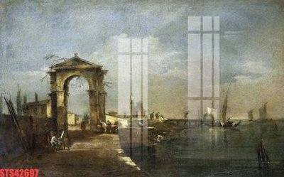 File gốc Tranh sơn dầu phương tây tổng hợp STS42697 (in mica) làm quà tặng