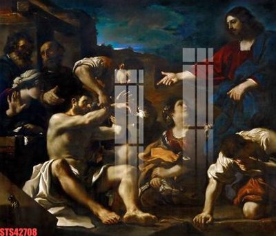 File gốc Tranh sơn dầu phương tây tổng hợp STS42708 (in lụa) cao cấp