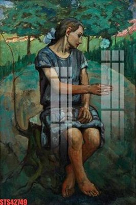 File in lụa Tranh sơn dầu phương tây tổng hợp STS42749 (tân cổ điển) Tranh sơn dầu phương tây tổng hợp STS42749