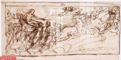 File tranh Tranh sơn dầu phương tây tổng hợp STS42766 (ảnh gốc) in trần nhà