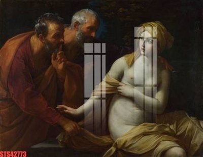 File in lụa Tranh sơn dầu phương tây tổng hợp STS42773 (hoa văn) Tranh sơn dầu phương tây tổng hợp STS42773