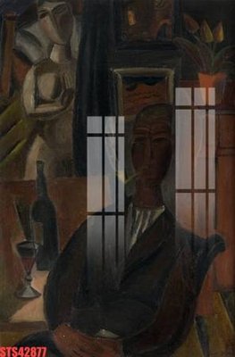 File gốc Tranh sơn dầu phương tây tổng hợp STS42877 (cho in 3D) độc đáo