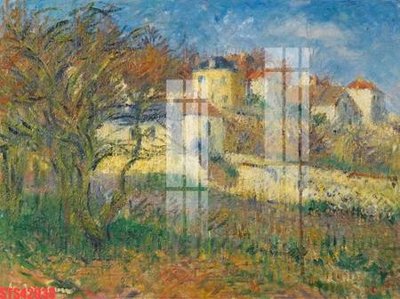 File tranh Tranh sơn dầu phương tây tổng hợp STS42930 (bản gốc) treo phòng ăn