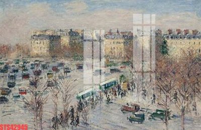 File gốc Tranh sơn dầu phương tây tổng hợp STS42945 (in lụa) trang trí tường