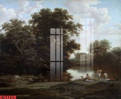 Tải file Tranh sơn dầu phương tây tổng hợp STS43120 (gốc) in tranh tráng gương