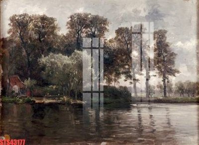 File in trần Tranh sơn dầu phương tây tổng hợp STS43177 (bản gốc) trời sao