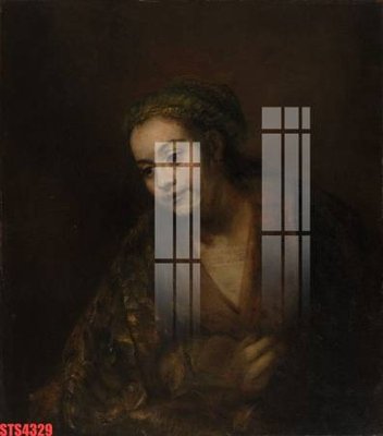 File gốc in ấn Tranh sơn dầu phương tây tổng hợp STS4329 độ phân giải cao