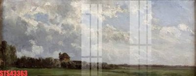 Download file ảnh gốc Tranh sơn dầu phương tây tổng hợp STS43363 để in ấn