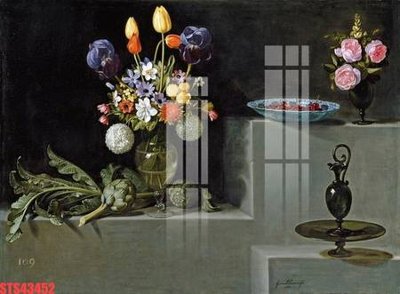 File tranh gốc Tranh sơn dầu phương tây tổng hợp STS43452 (bản quyền) độc đáo