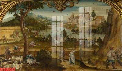 File in trần Tranh sơn dầu phương tây tổng hợp STS43572 (file gốc) phong thủy