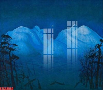 File PSD Tranh sơn dầu phương tây tổng hợp STS43589 (gốc) tách lớp chi tiết