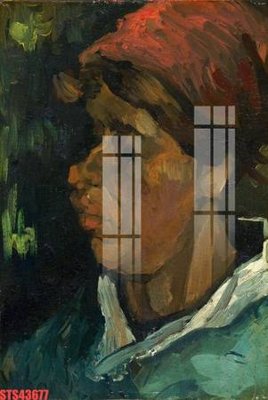 File tranh Tranh sơn dầu phương tây tổng hợp STS43677 (bản gốc) in lụa 5D