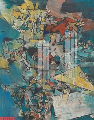 File tranh in mica Tranh sơn dầu phương tây tổng hợp STS43744 (độ phân giải cao)