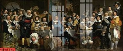 Hình ảnh file gốc in lụa Tranh sơn dầu phương tây tổng hợp STS43756