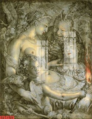 File gốc Tranh sơn dầu phương tây tổng hợp STS43773 (bản quyền) cho in ấn