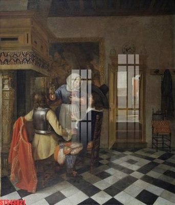 File tranh Tranh sơn dầu phương tây tổng hợp STS43821 (ảnh gốc) độc quyền