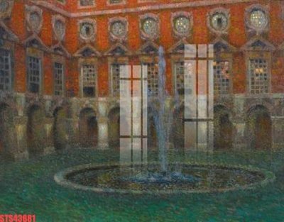 File gốc in ấn Tranh sơn dầu phương tây tổng hợp STS43881 độ phân giải cao