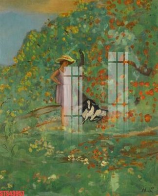 File PSD Tranh sơn dầu phương tây tổng hợp STS43957 (bản gốc) độ phân giải cao