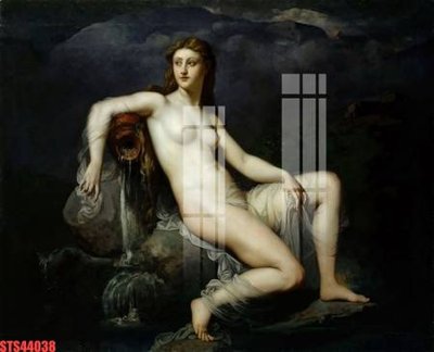 File tranh PSD Tranh sơn dầu phương tây tổng hợp STS44038 chất lượng cao