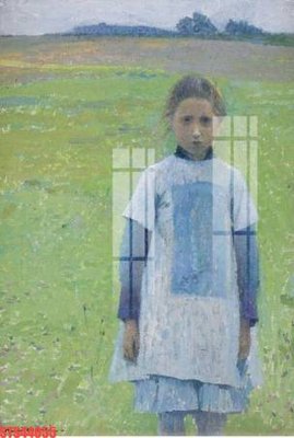 File tranh Tranh sơn dầu phương tây tổng hợp STS44055 (gốc) chủ đề thành phố