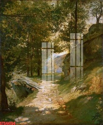 File tranh Tranh sơn dầu phương tây tổng hợp STS44154 (bản gốc) treo phòng ăn