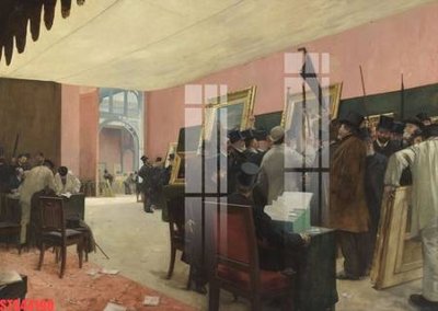 File gốc Tranh sơn dầu phương tây tổng hợp STS44190 (trang trí) cho phòng khách