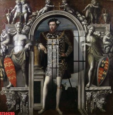 File ảnh Tranh sơn dầu phương tây tổng hợp STS44285 (gốc) in biển hiệu