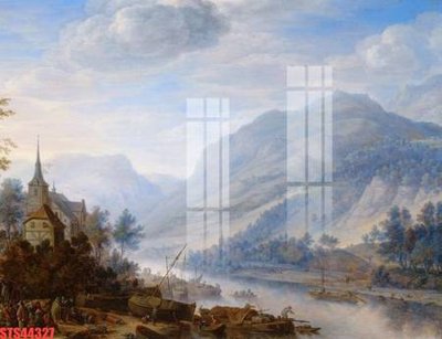 File ảnh Tranh sơn dầu phương tây tổng hợp STS44327 (gốc) trang trí khách sạn